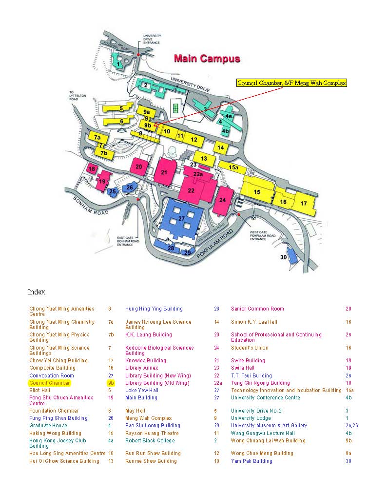 HKU Map