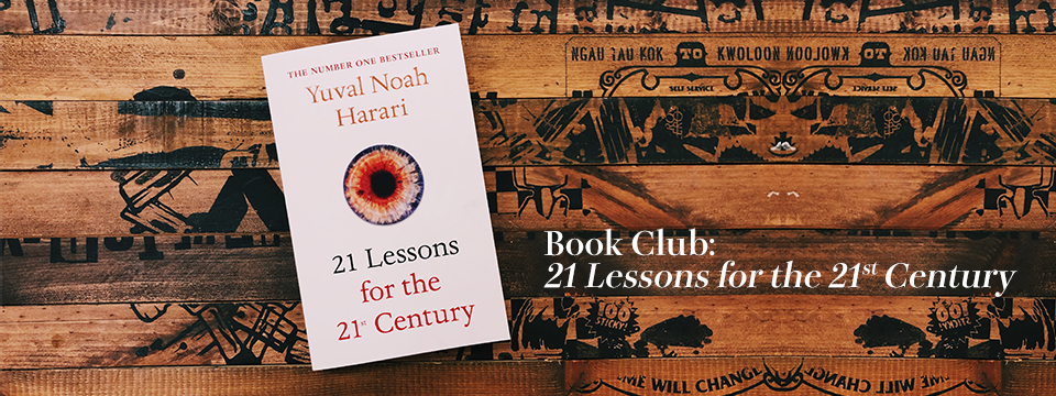 Book Club: 21 Lessons for the 21st Century