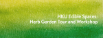 HKU Edible Spaces: Herb Garden Tour and Workshop  