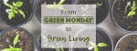 From Green Monday to Green Living