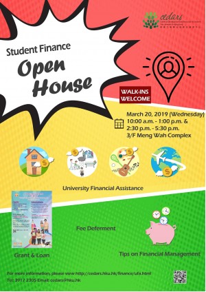 Student Finance – OPEN HOUSE
