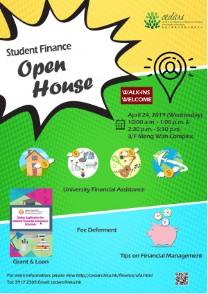 Student Finance – OPEN HOUSE