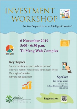 Investment Workshop: Are You Prepared to be an Intelligent Investor?