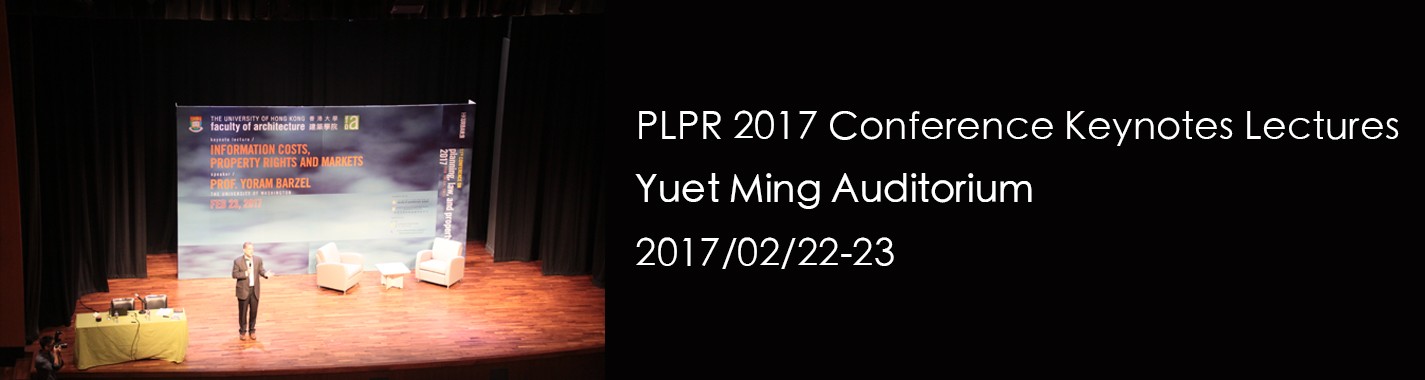 PLPR 2017 Conference Keynotes Lectures