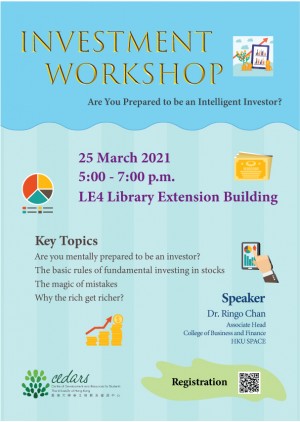 Investment Workshop: Are You Prepared to be an Intelligent Investor?