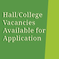 Hall Vacancies during Residential Year