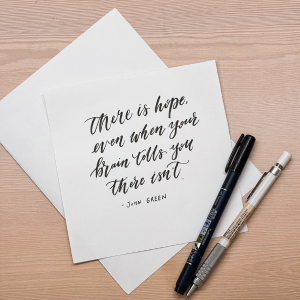 Calligraphy workshop