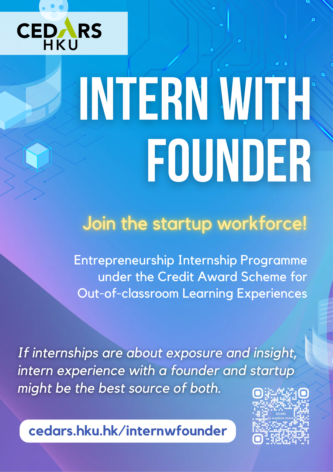 Intern with Founder