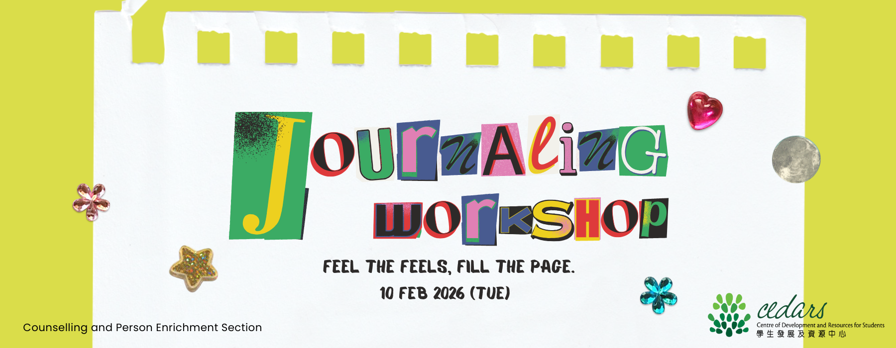 Journaling workshop