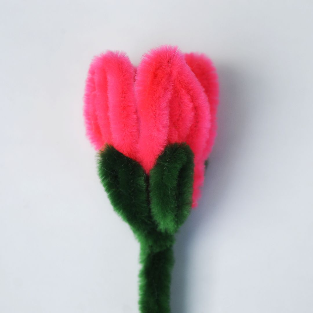  DIY Twist Stick Mini Flower Basket