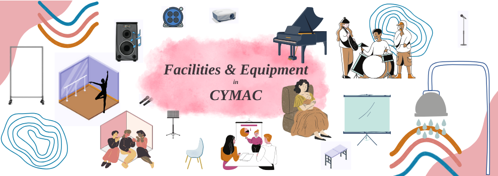  Facility rooms and equipment can be booked through CYMAC.